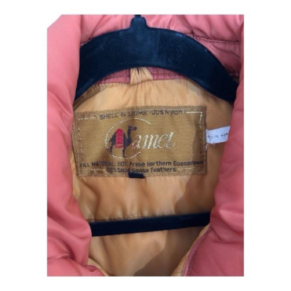 Vintage 80’s Camel Down Ski Vest Men’s XL - Picture 4 of 5